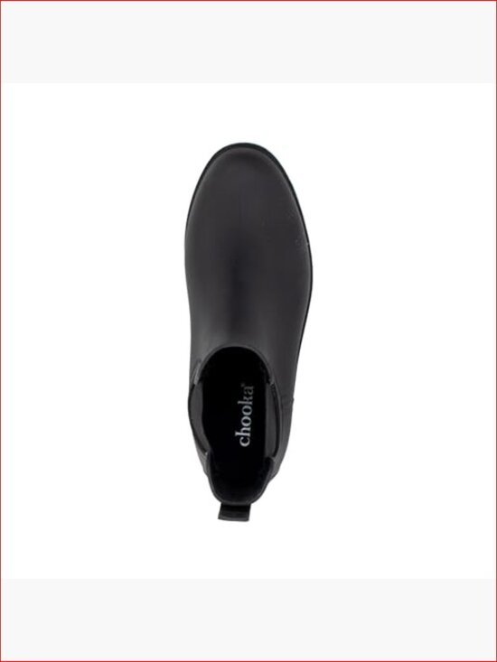 Waterproof Chelsea Rain Boots with Memory Foam Insole - Picture 5 of 6